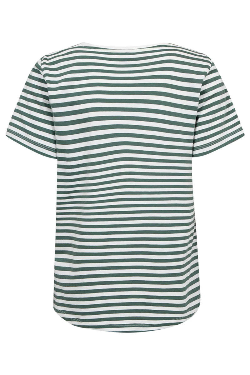 Mian Tee 208288 | Star Off-White W. Dark Forest | T-Shirt fra Freequent - Image 3