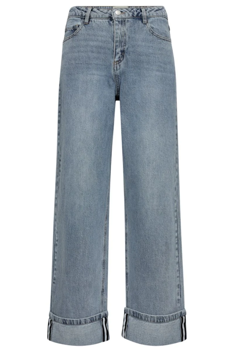 Midde Jeans 205346 | Light Blue Denim | Jeans fra Freequent - Image 3