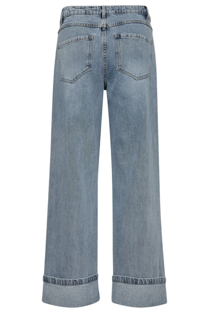 Midde Jeans 205346 | Light Blue Denim | Jeans fra Freequent - Image 9