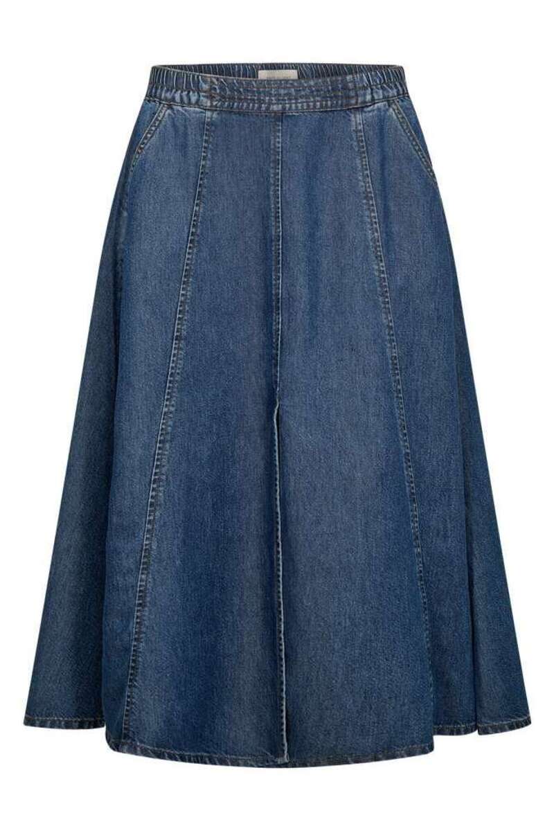 Milo Skirt 208292 | Medium Blue Denim | Nederdel fra Freequent