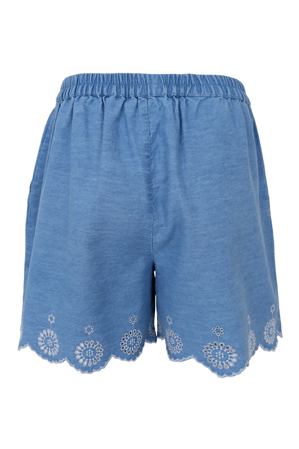 Minnie Denim Shorts | Lt. Denim | Shorts fra Black Colour - Image 4