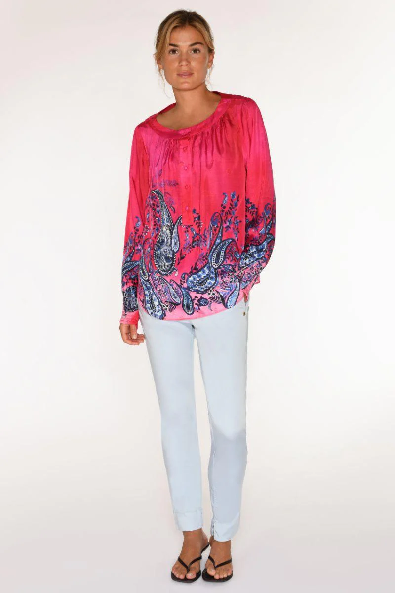 Mira blouse | Claret Red | Skjorte fra Gustav - Image 3