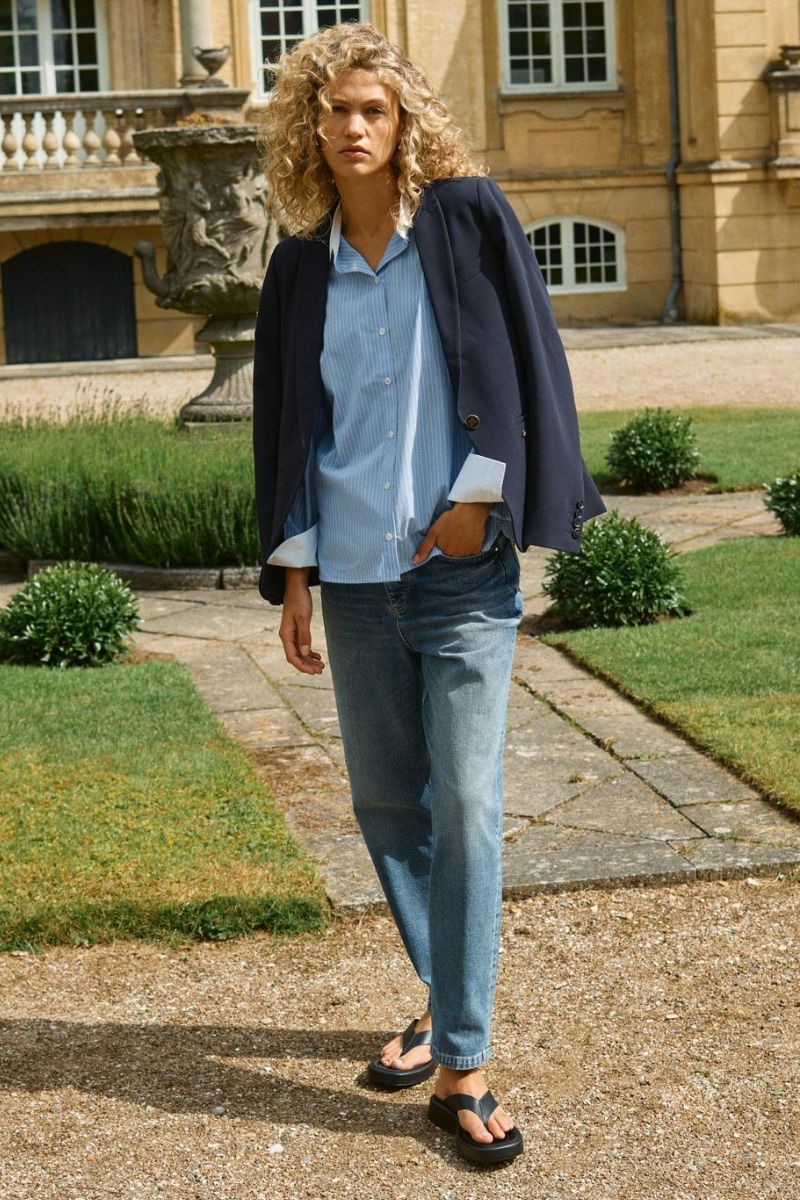 Anine Lea Blazer | Salute Navy | Blazer fra Mos Mosh - Image 5