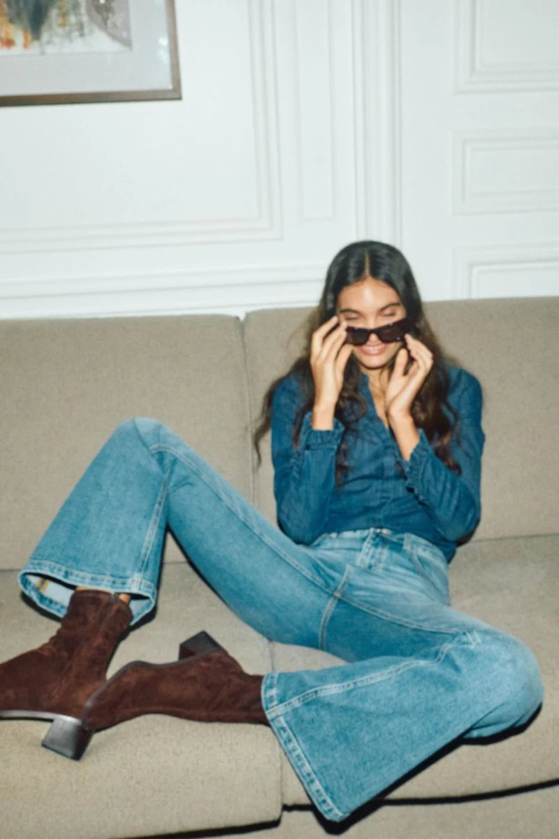Anita Olympos Jeans Long | Blue | Jeans fra Mos Mosh - Image 5