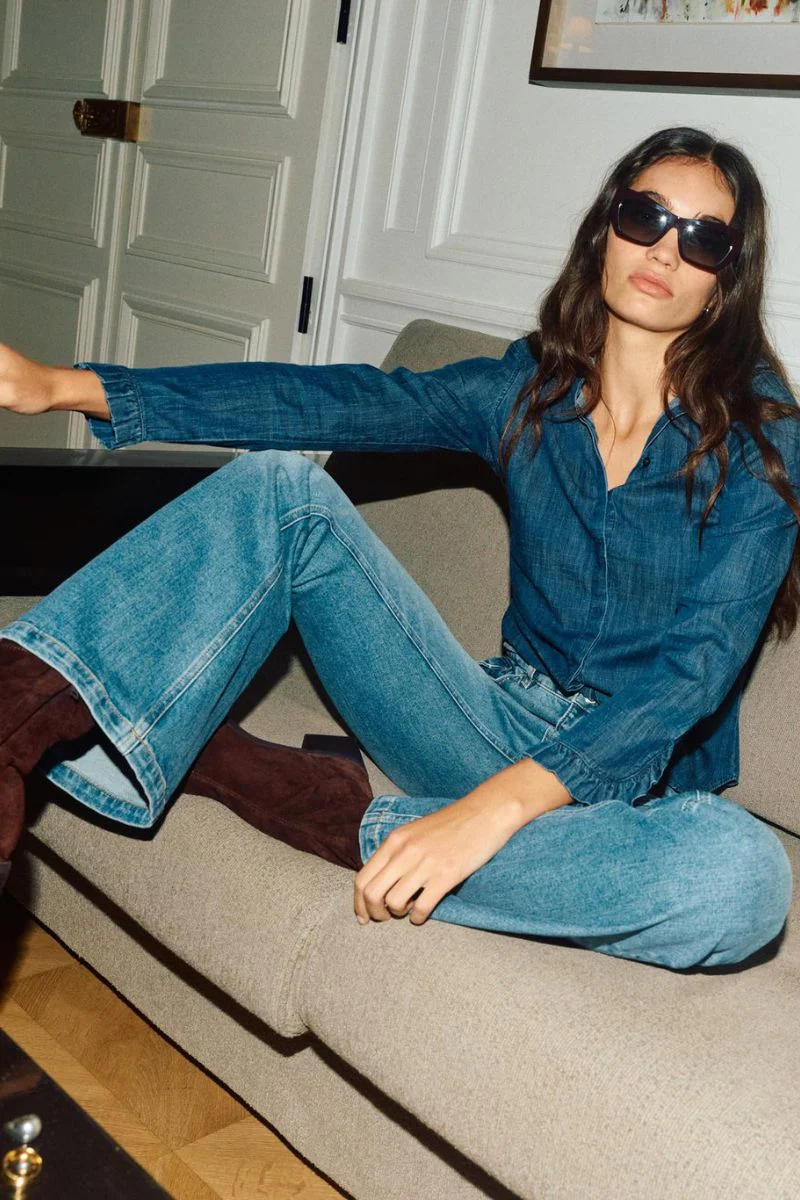 Anita Olympos Jeans Long | Blue | Jeans fra Mos Mosh - Image 6