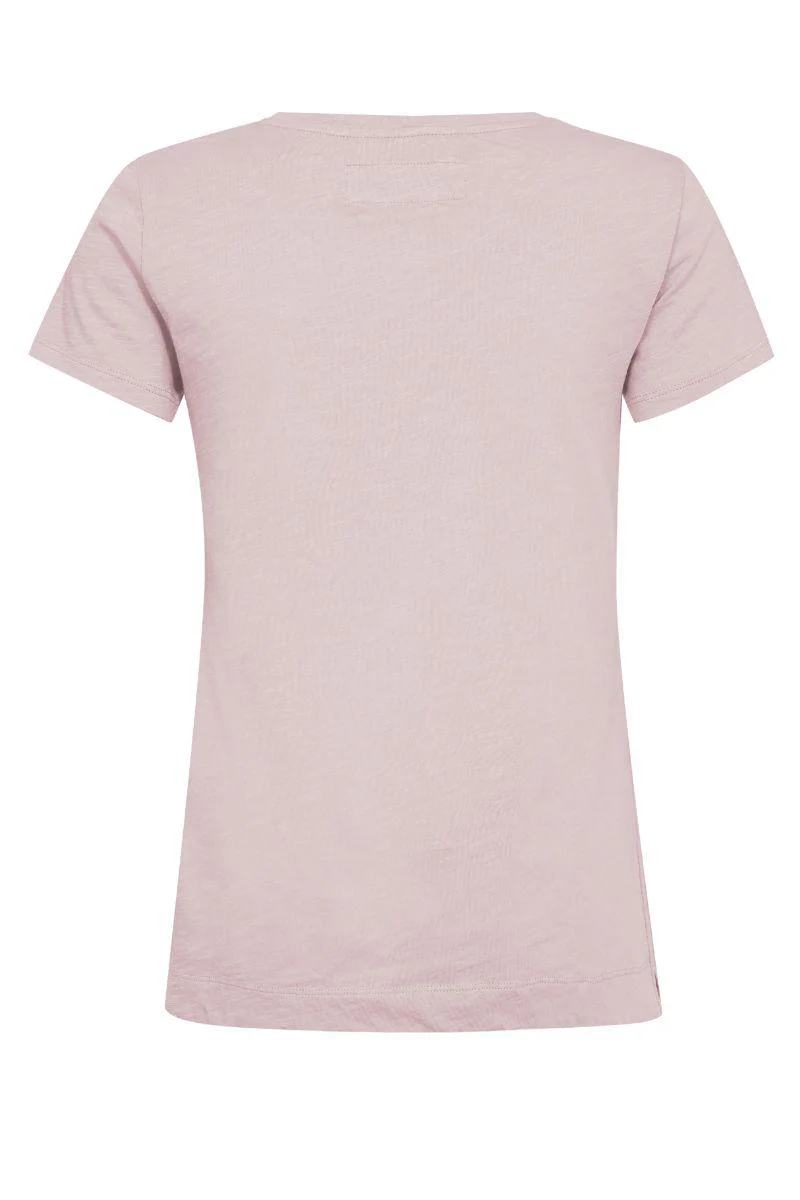 Arden Organic O-SS Tee | Ballet Slipper | T-Shirt fra Mos Mosh - Image 2