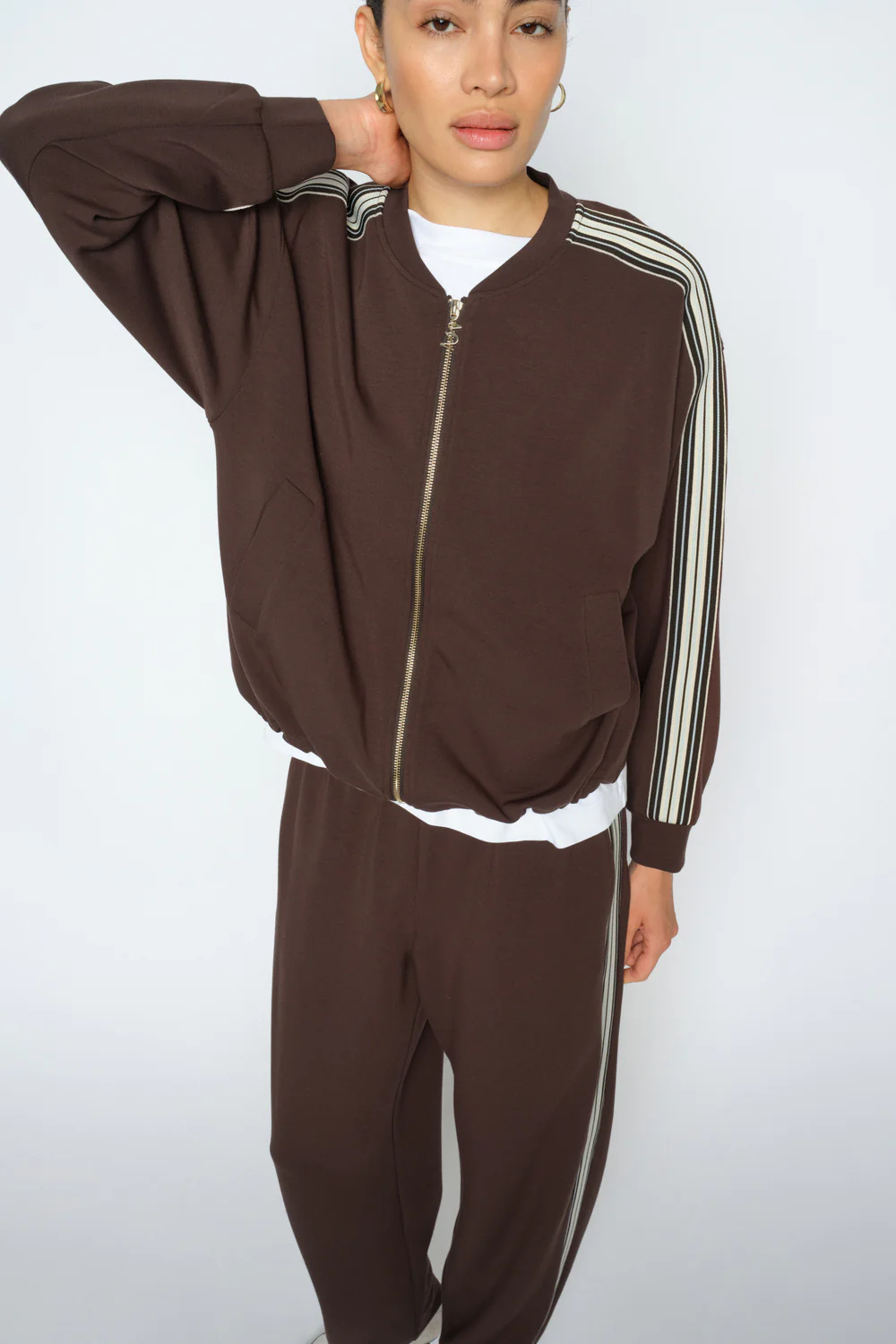 Ardie LS Zip Sweatcardigan | Delicioso | Sweatshirt fra Mos Mosh