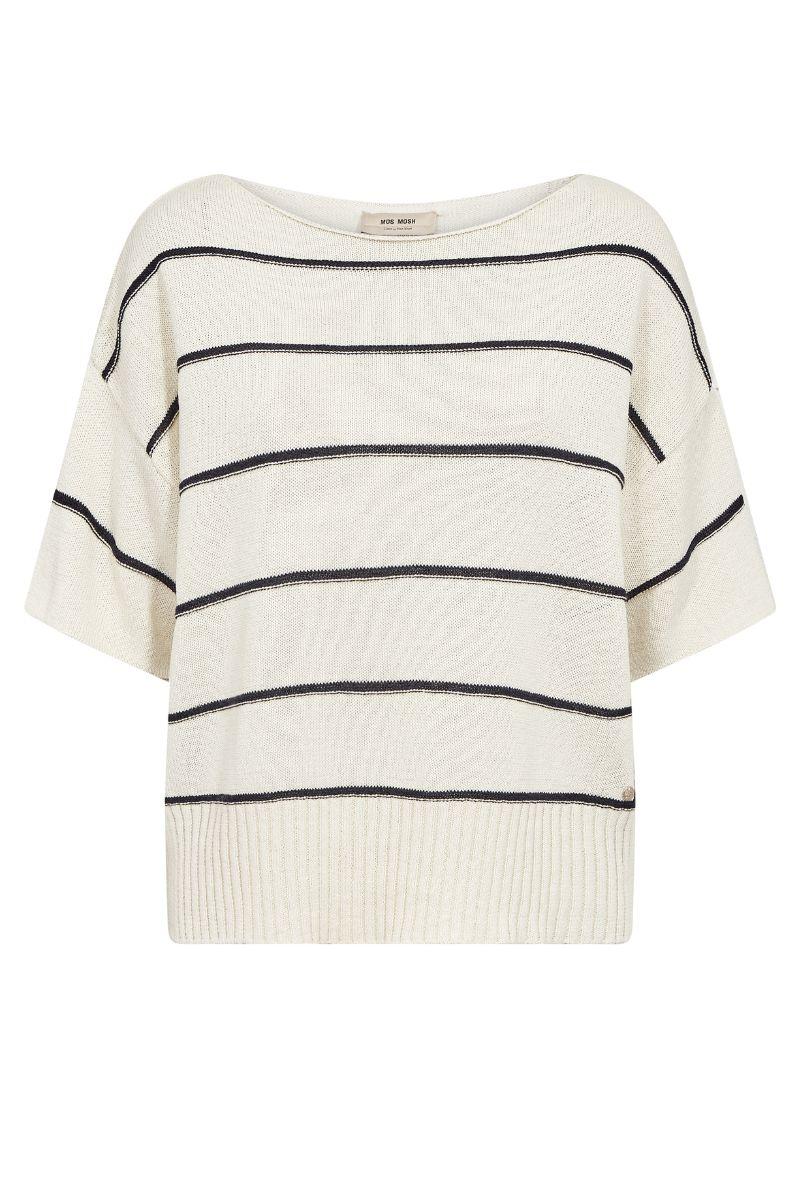 Arlen Paper SS Knit | Ecru | Strik fra Mos Mosh - Image 2