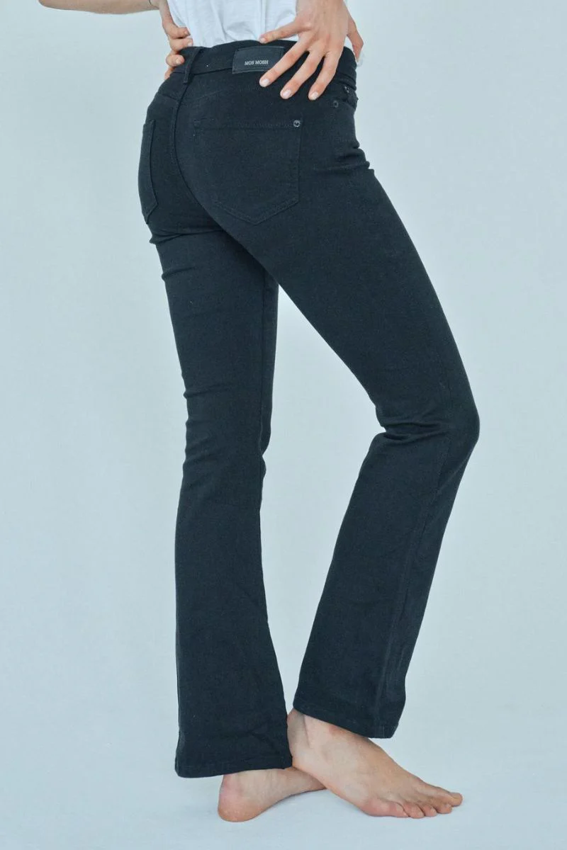 Ashley Deluxe Jeans 30' | Black | Jeans fra Mos Mosh - Image 11