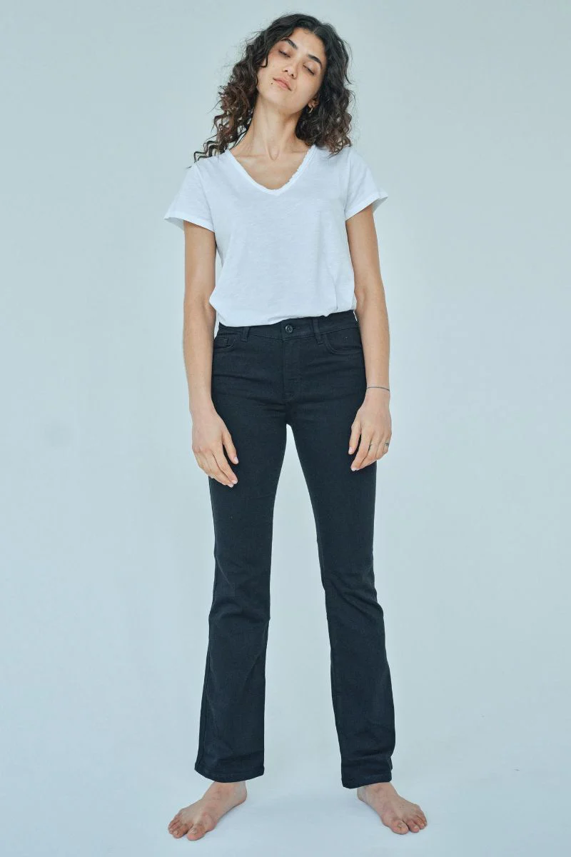 Ashley Deluxe Jeans 30' | Black | Jeans fra Mos Mosh - Image 12