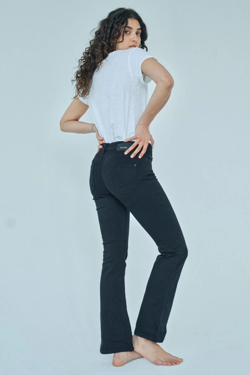 Ashley Deluxe Jeans 30' | Black | Jeans fra Mos Mosh - Image 13
