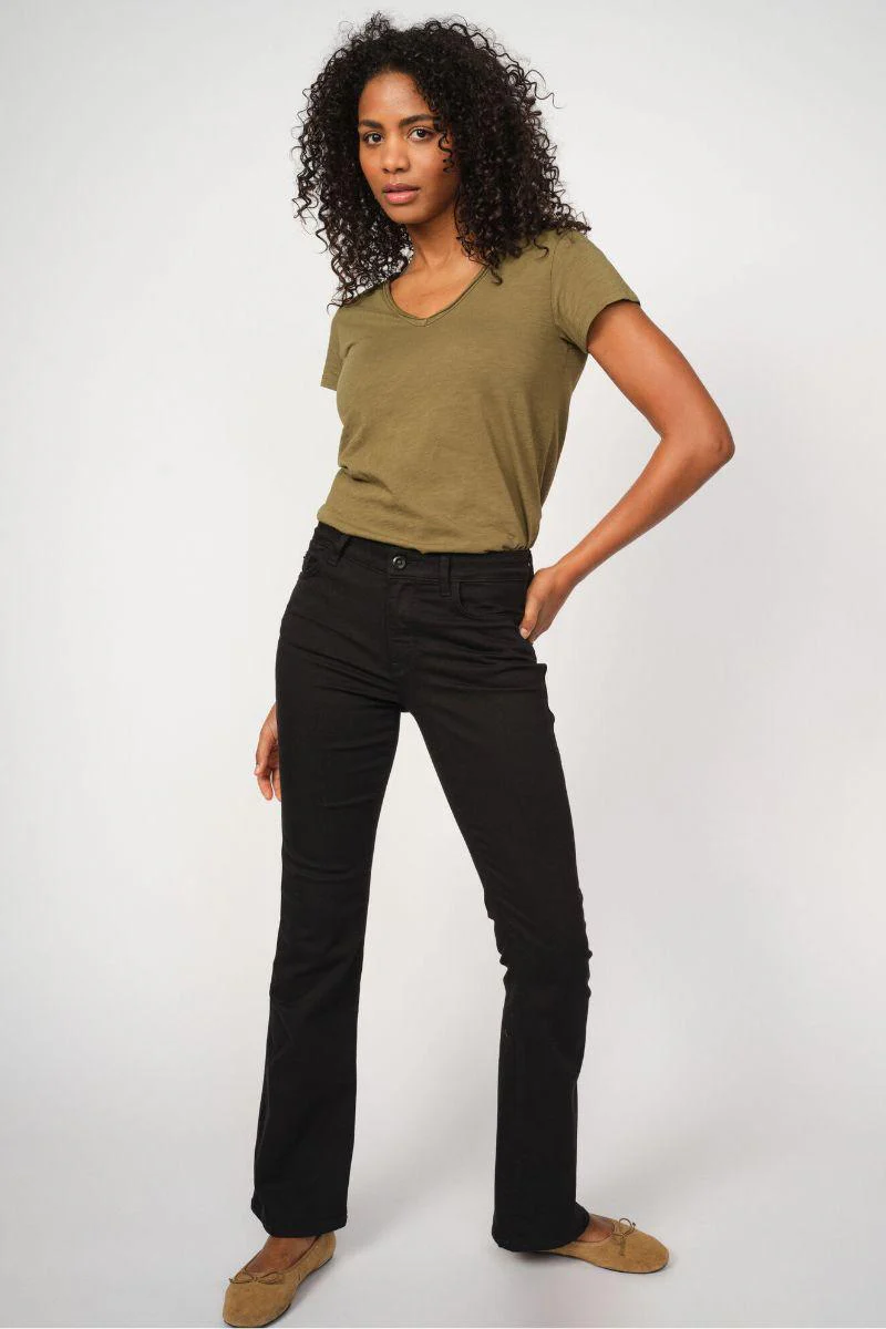Ashley Deluxe Jeans 30' | Black | Jeans fra Mos Mosh - Image 7