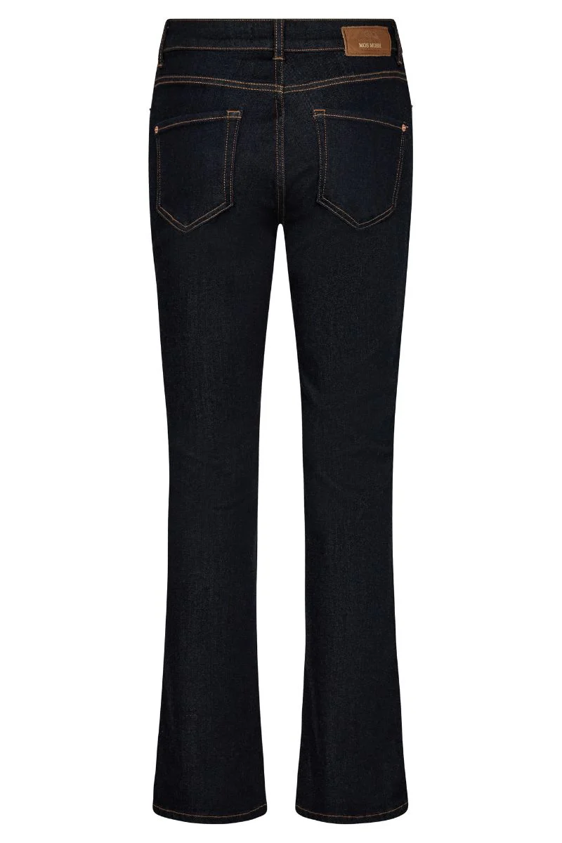 Ashley Deluxe Jeans 32' | Dark Blue | Jeans fra Mos Mosh - Image 7