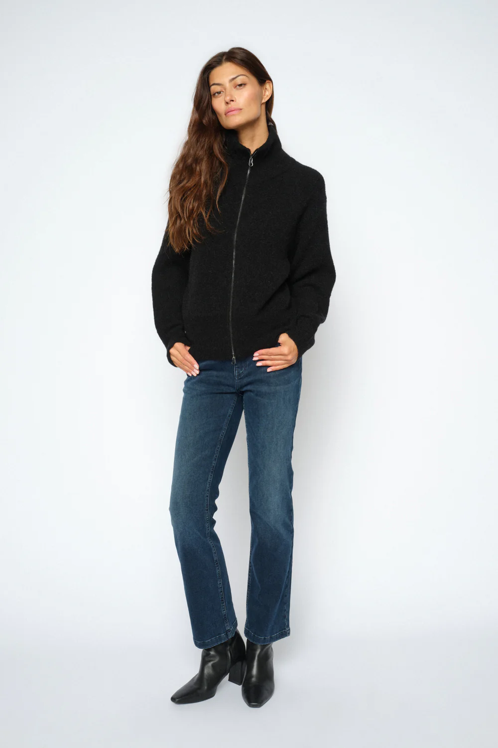 Ashley Imera Jeans 30' | Deep Blue | Jeans fra Mos Mosh - Image 4