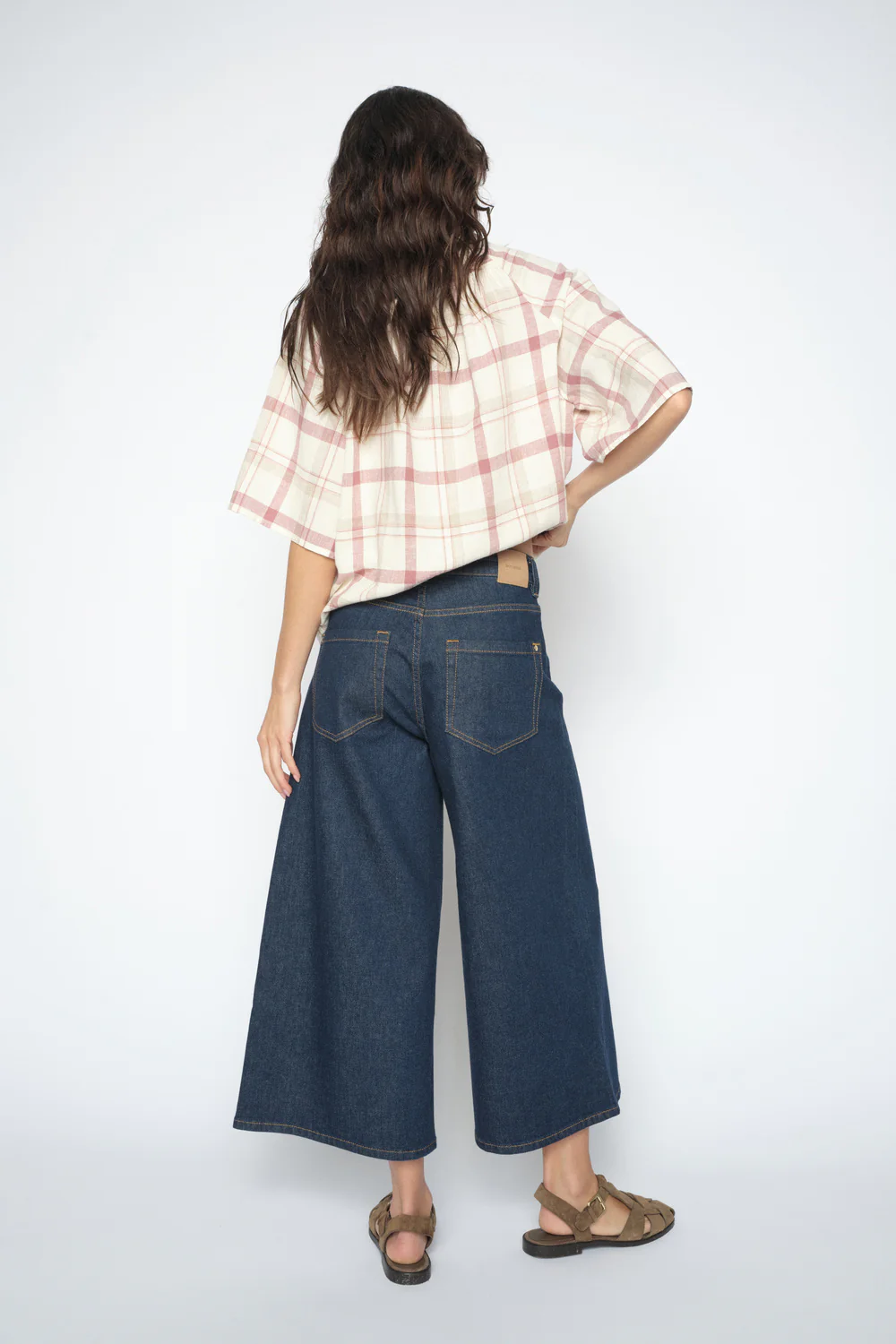 Assia Check Shirt | Cowhide | Skjorte fra Mos Mosh - Image 7
