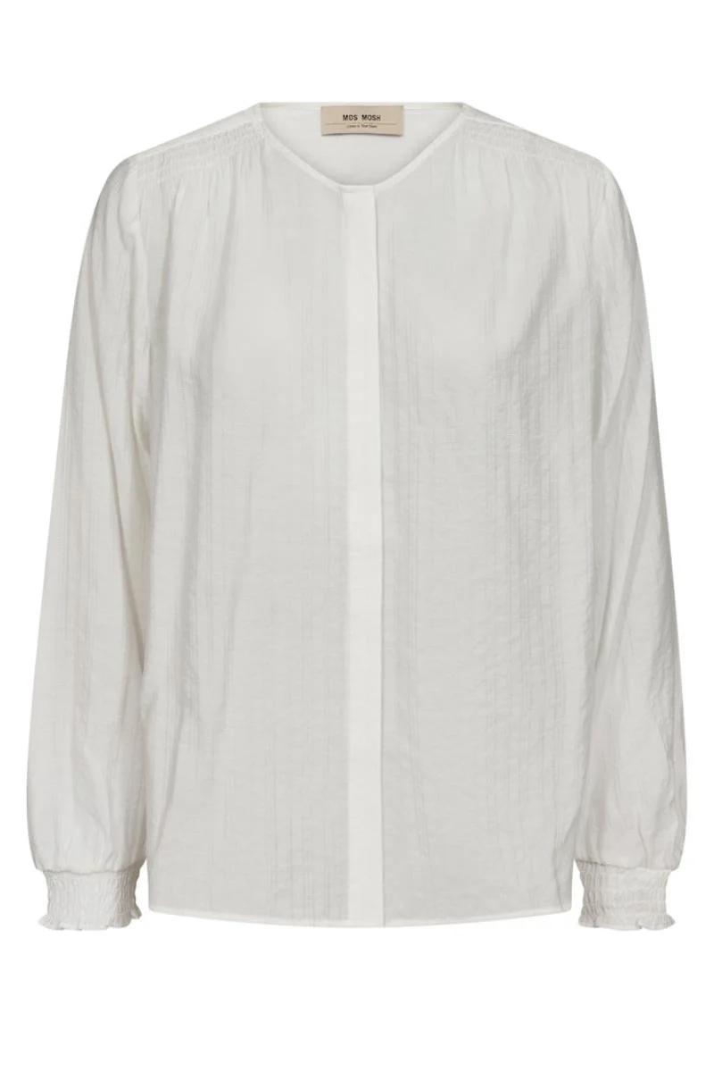 Atelier Senti Shirt | White | Skjorte fra Mos Mosh