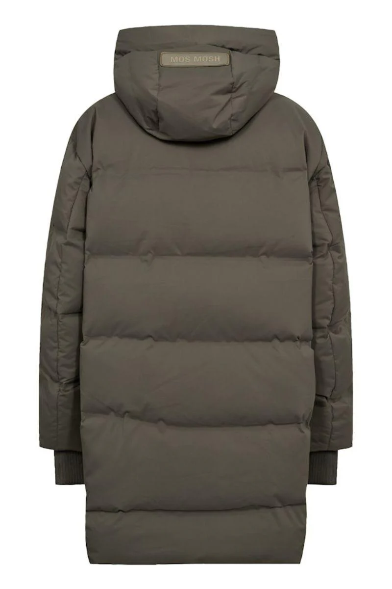 Avon Hope Down Jacket | Dusty Olive | Jakke fra Mos Mosh - Image 2