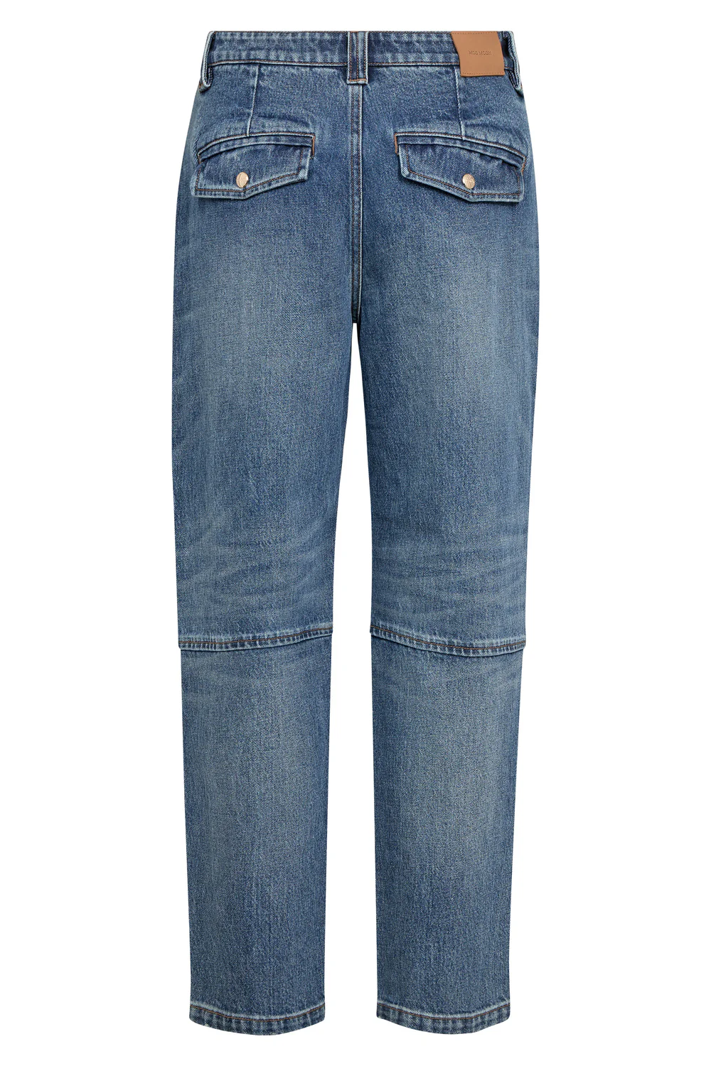 Aymen Chino Denim Jeans 30' | Blue | Jeans fra Mos Mosh - Image 5