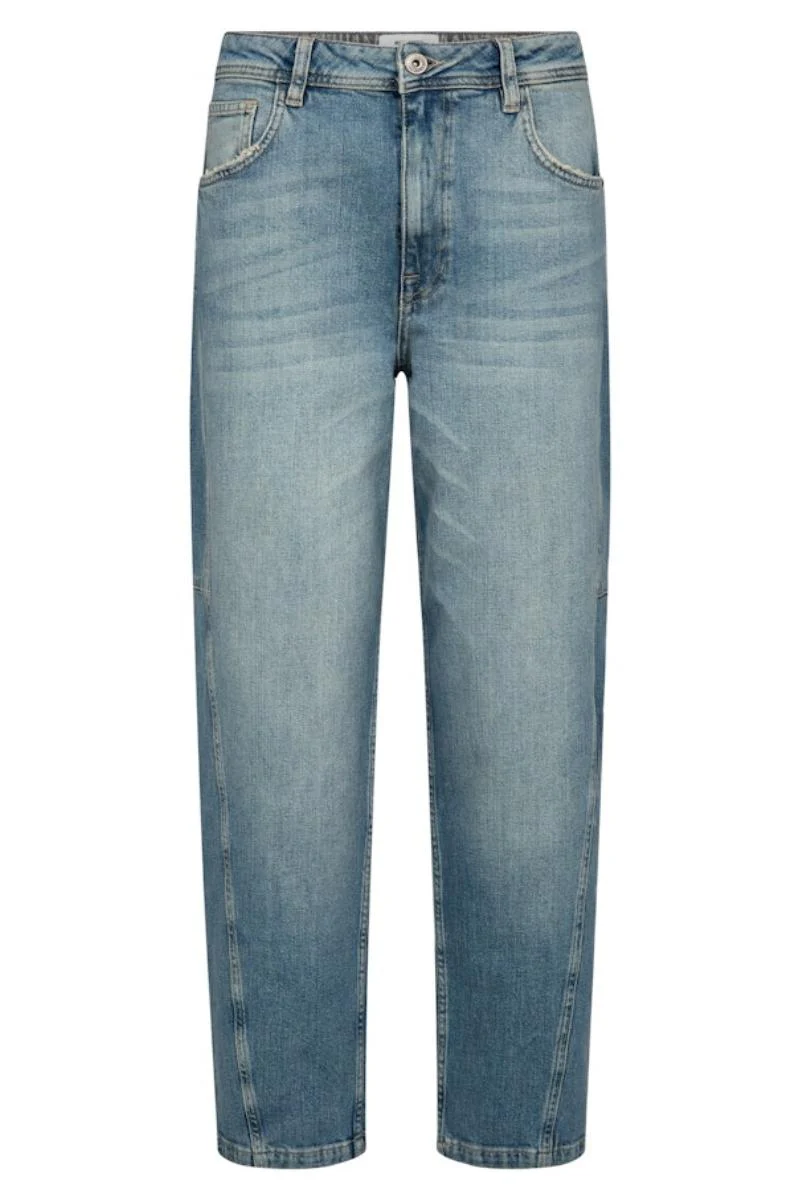 Aymen Galleon Jeans 30' | Vintage Blue | Jeans fra Mos Mosh - Image 2