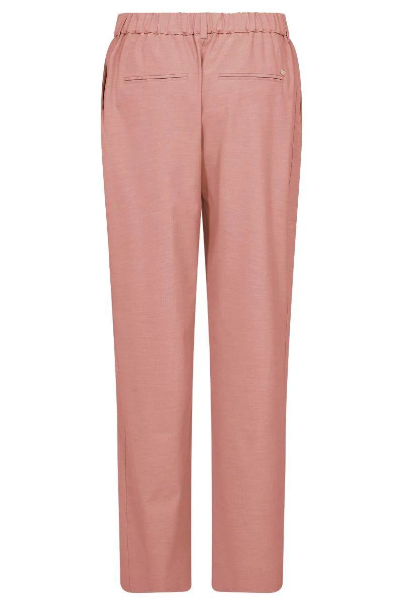 Bai Roy Pant Regular | Dusty Rose | Tailored Pants fra Mos Mosh - Image 4