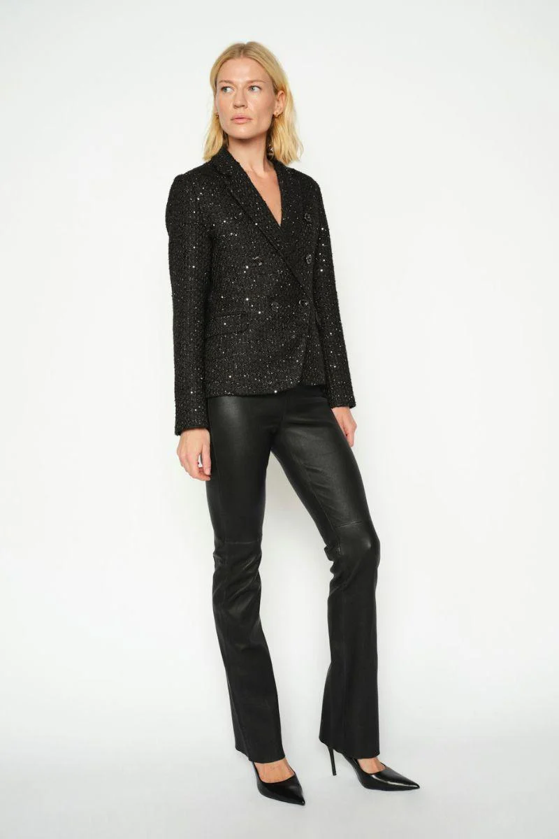 Belize Bouce Blazer | Black | Blazer fra Mos Mosh - Image 14