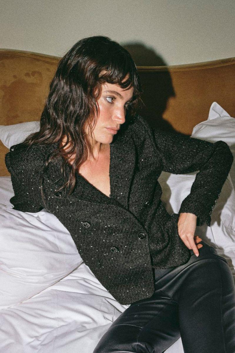 Belize Bouce Blazer | Black | Blazer fra Mos Mosh - Image 8