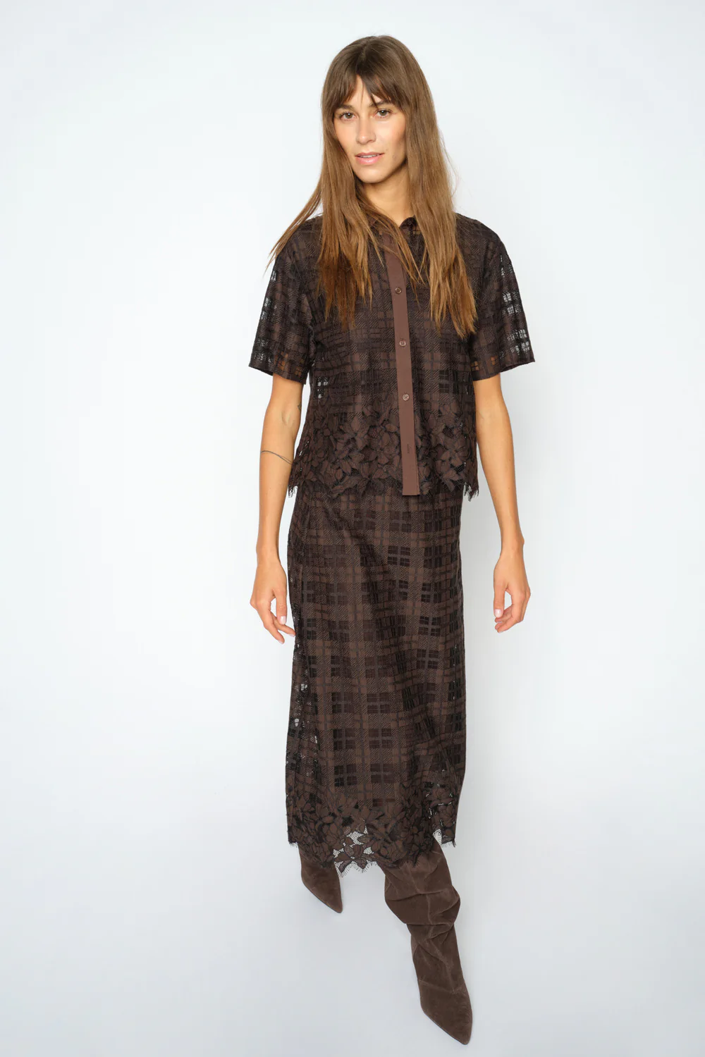 Bia Checko Lace Skirt | Delicioso | Nederdel fra Mos Mosh - Image 3