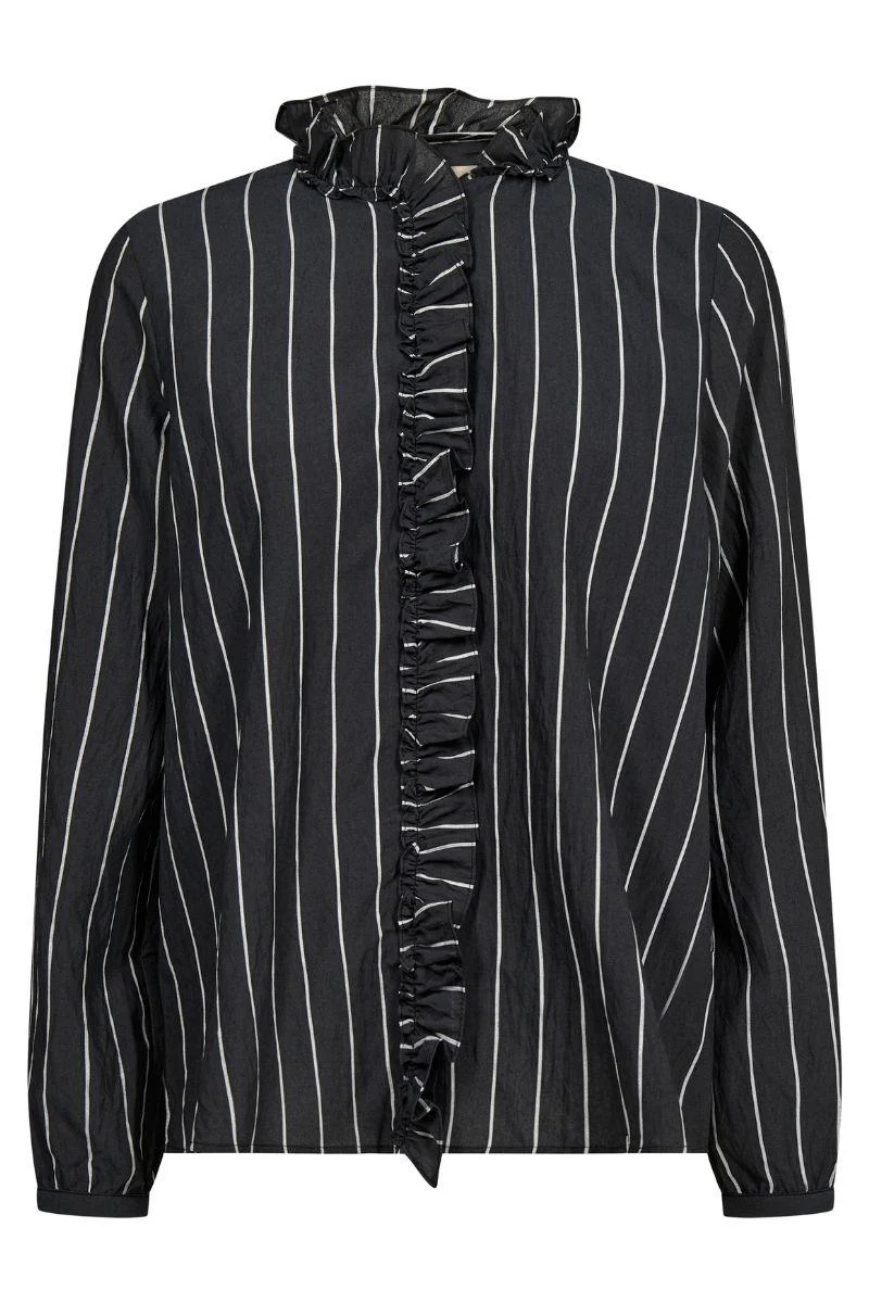 Billy Stripe Shirt | Phantom | Skjorte fra Mos Mosh - Image 2