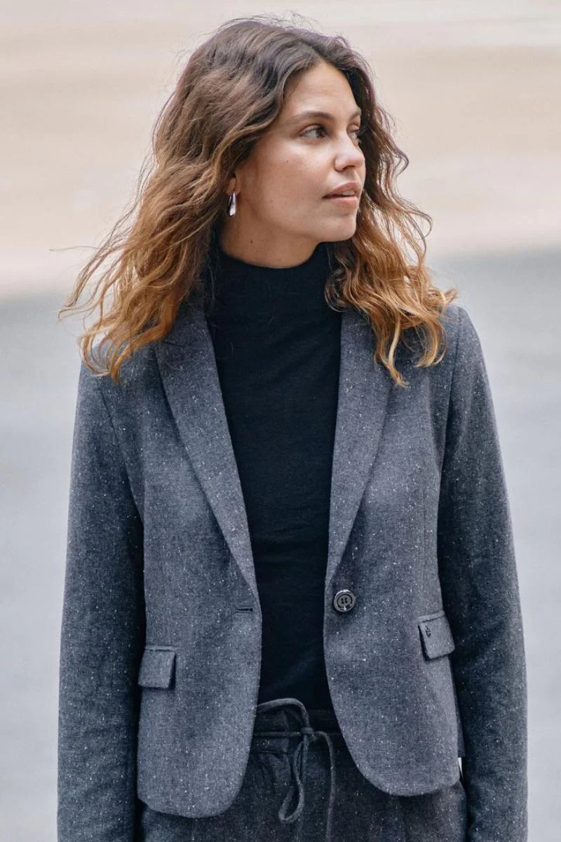 Bouch Rollneck Knit | Black | Strik fra Mos Mosh - Image 4