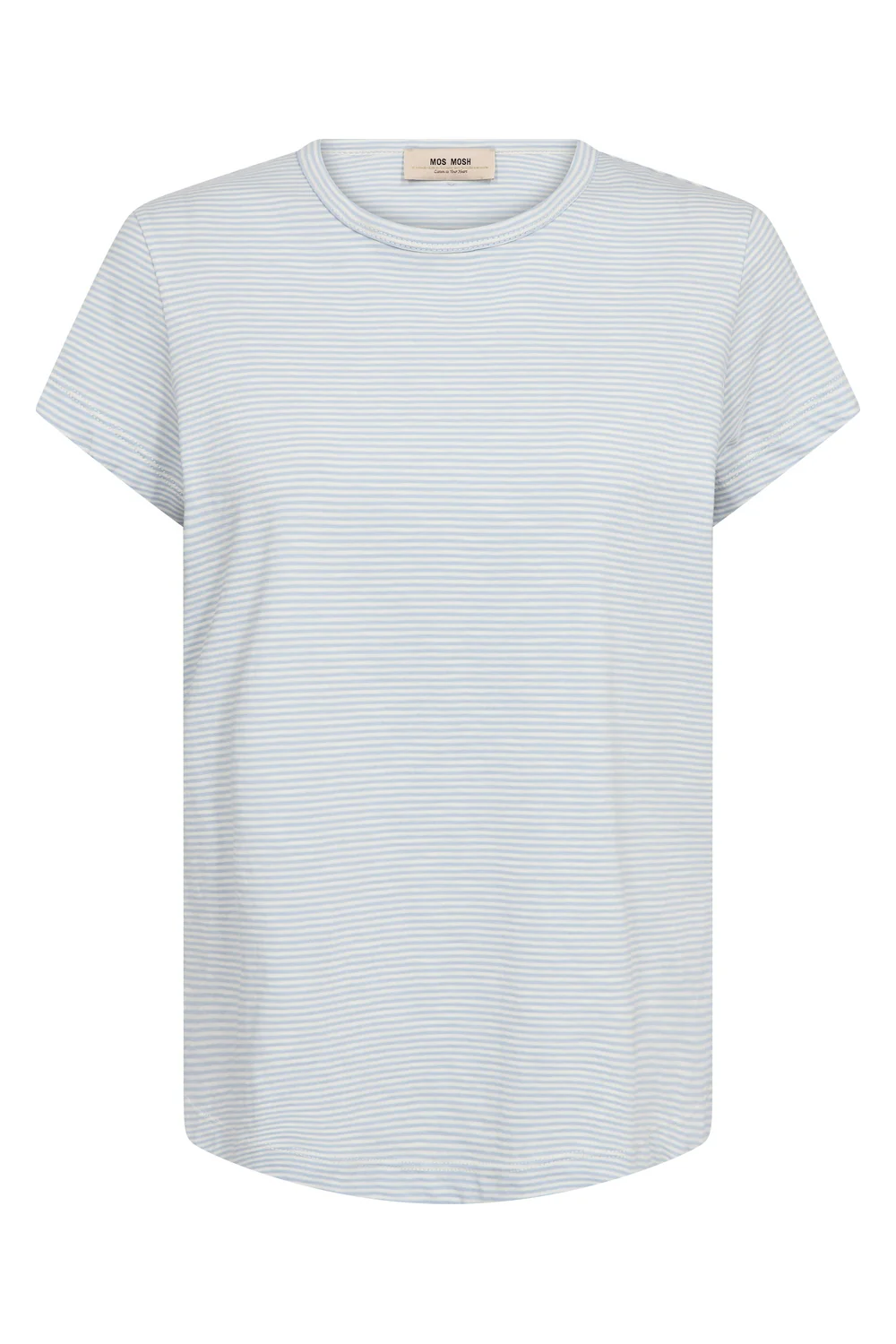 Campa O-SS Stripe Tee | Skyway | T-Shirt fra Mos Mosh - Image 2