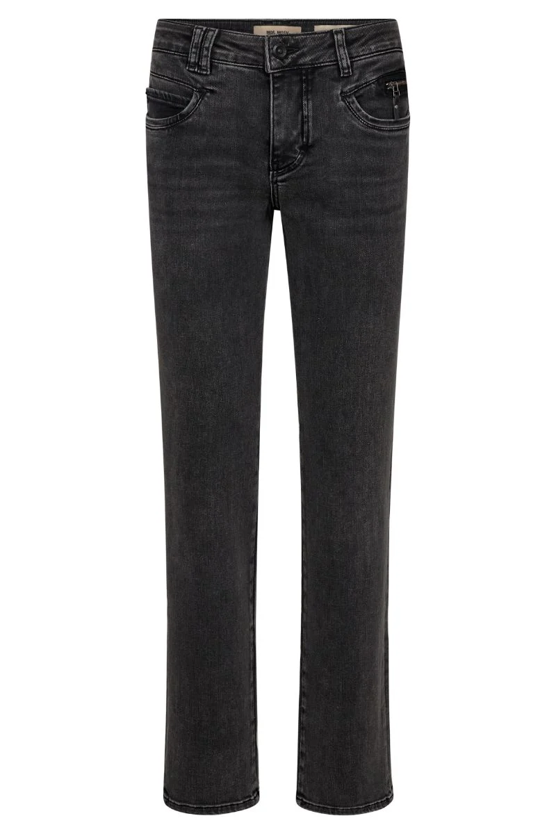 Carla Naomi Deluxe Jeans 34' | Grey | Jeans fra Mos Mosh