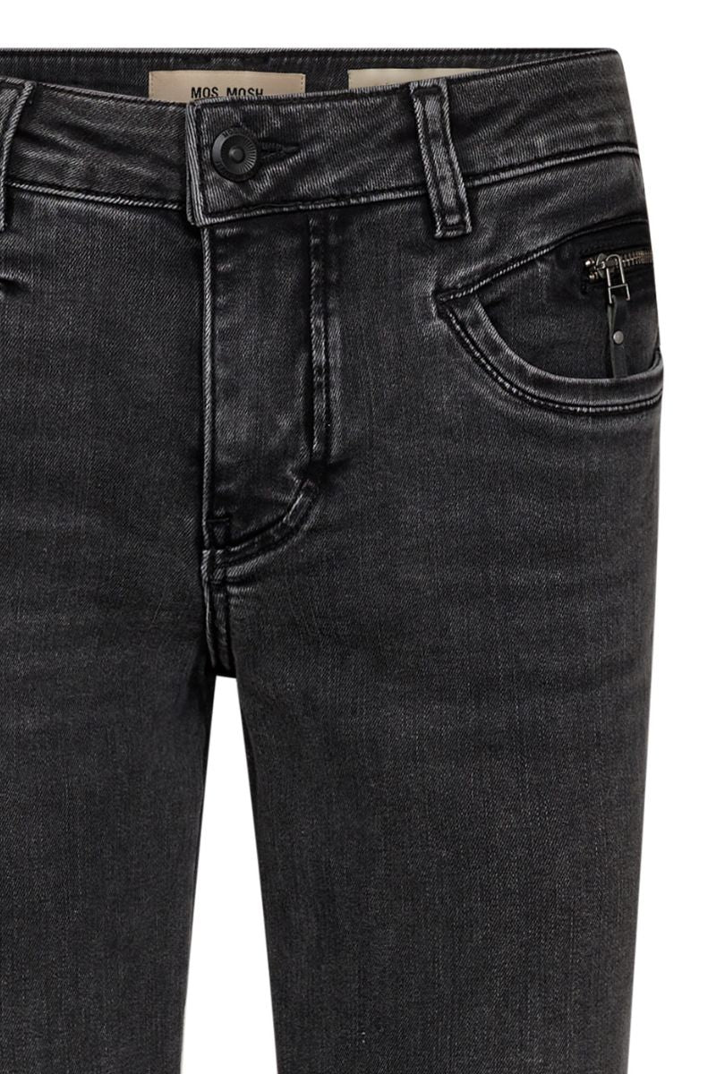 Carla Naomi Deluxe Jeans 34' | Grey | Jeans fra Mos Mosh - Image 2