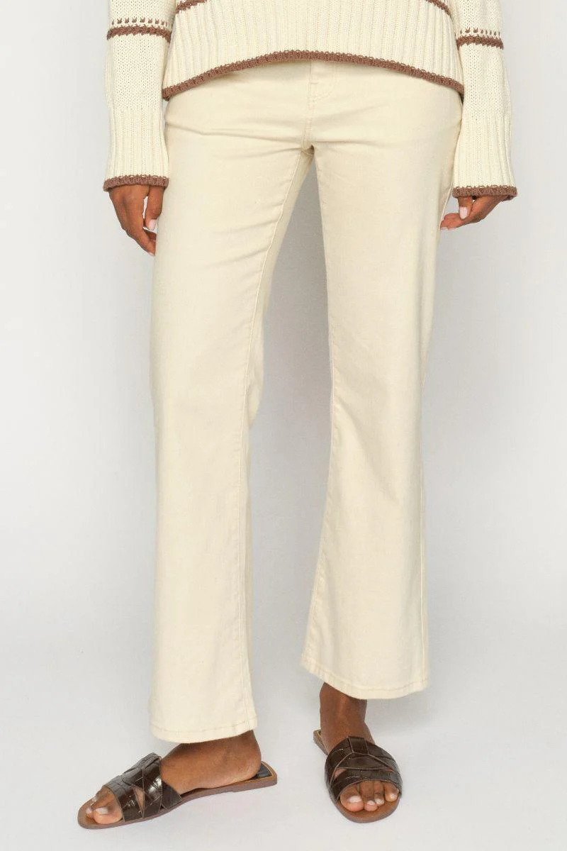 Cecilia Perla Jeans 30' | Clay | Jeans fra Mos Mosh