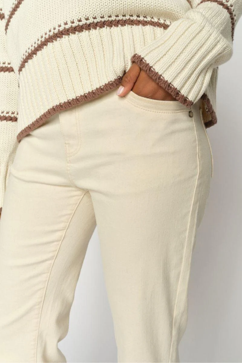 Cecilia Perla Jeans 30' | Clay | Jeans fra Mos Mosh - Image 6