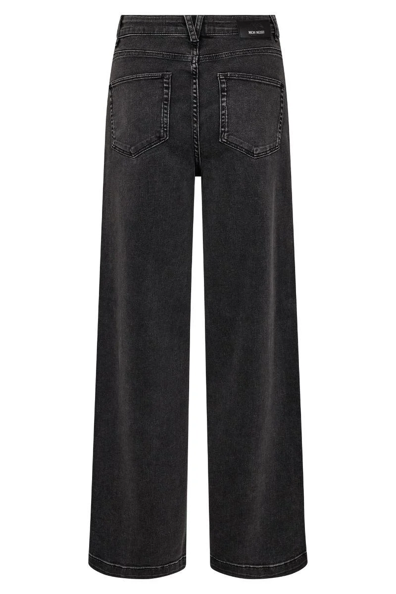 Colette Deluxe Jeans 34' | Grey | Jeans fra Mos Mosh - Image 4