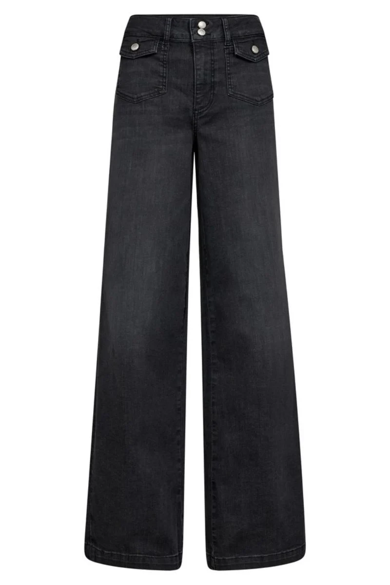 Colette Grendel Jeans Long | Grey Wash | Jeans fra Mos Mosh - Image 3