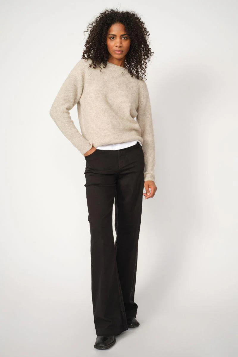 Dara Deluxe Jeans 32' | Black | Jeans fra Mos Mosh - Image 4