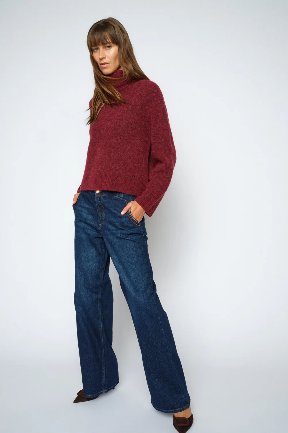 Dara Emerd Jeans 32' | Dark Blue | Jeans fra Mos Mosh - Image 3