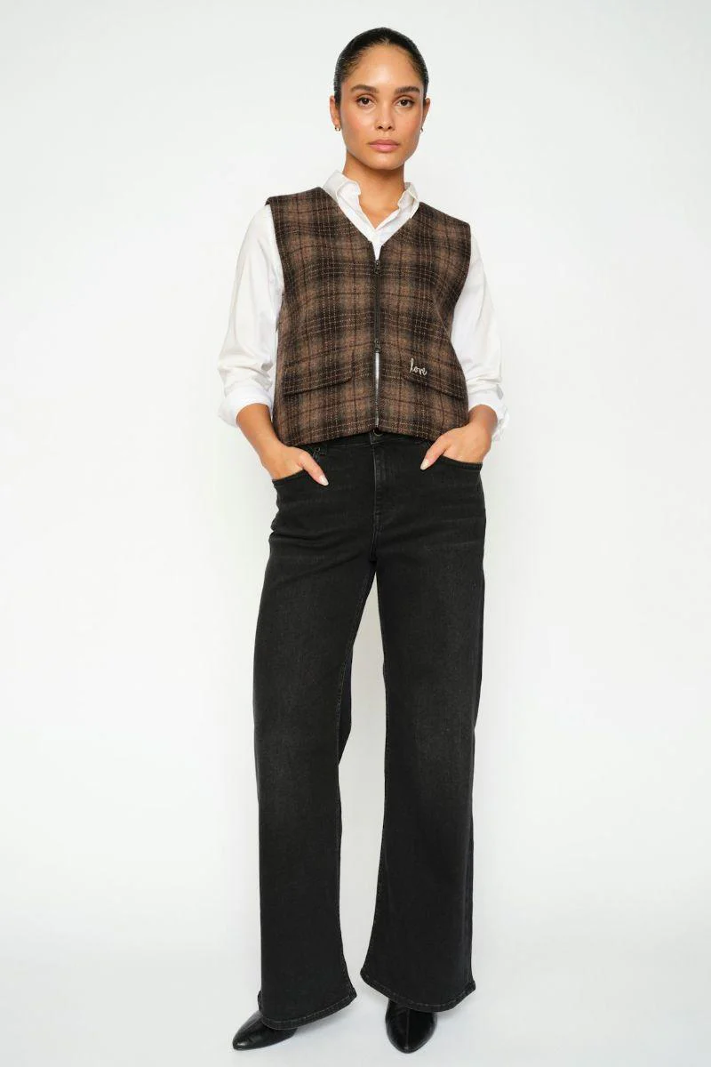 Dara Hera Jeans Long | Black | Jeans fra Mos Mosh - Image 8