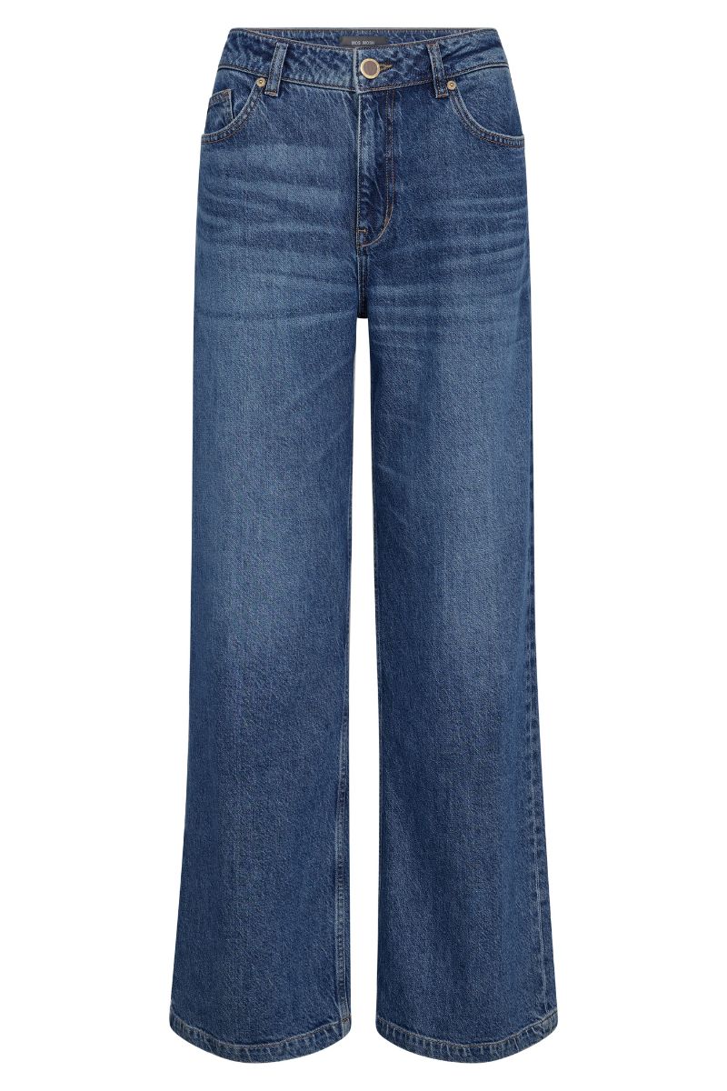 Dara Hera Jeans Long | Blue | Jeans fra Mos Mosh - Image 7