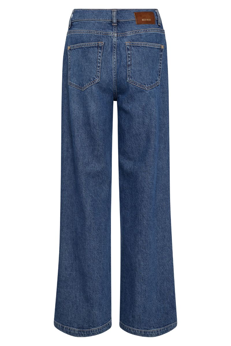 Dara Hera Jeans Long | Blue | Jeans fra Mos Mosh - Image 8