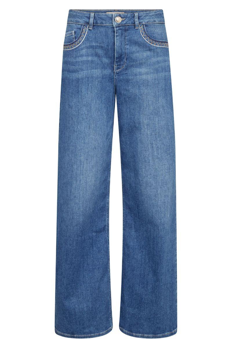 Dara Jenny Jeans 34' | Blue | Jeans fra Mos Mosh - Image 2