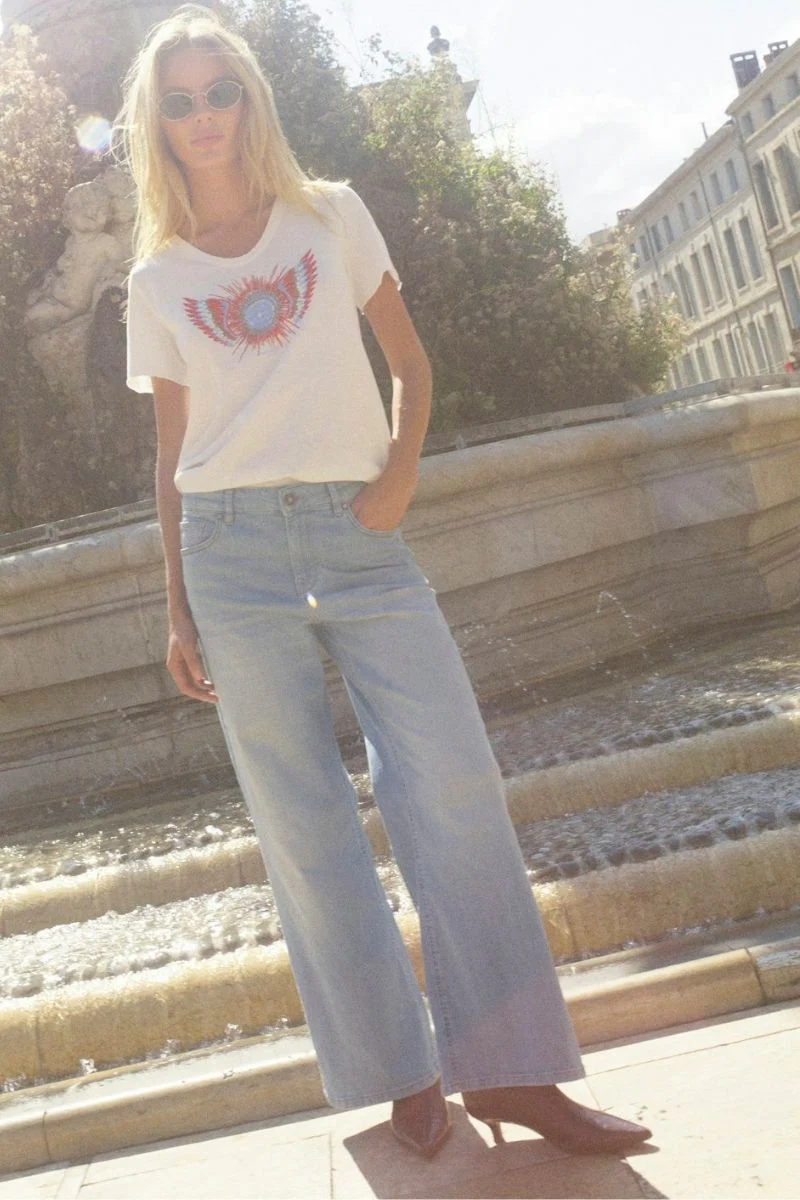 Dara Salute Jeans 32' | Blue | Jeans fra Mos Mosh - Image 2
