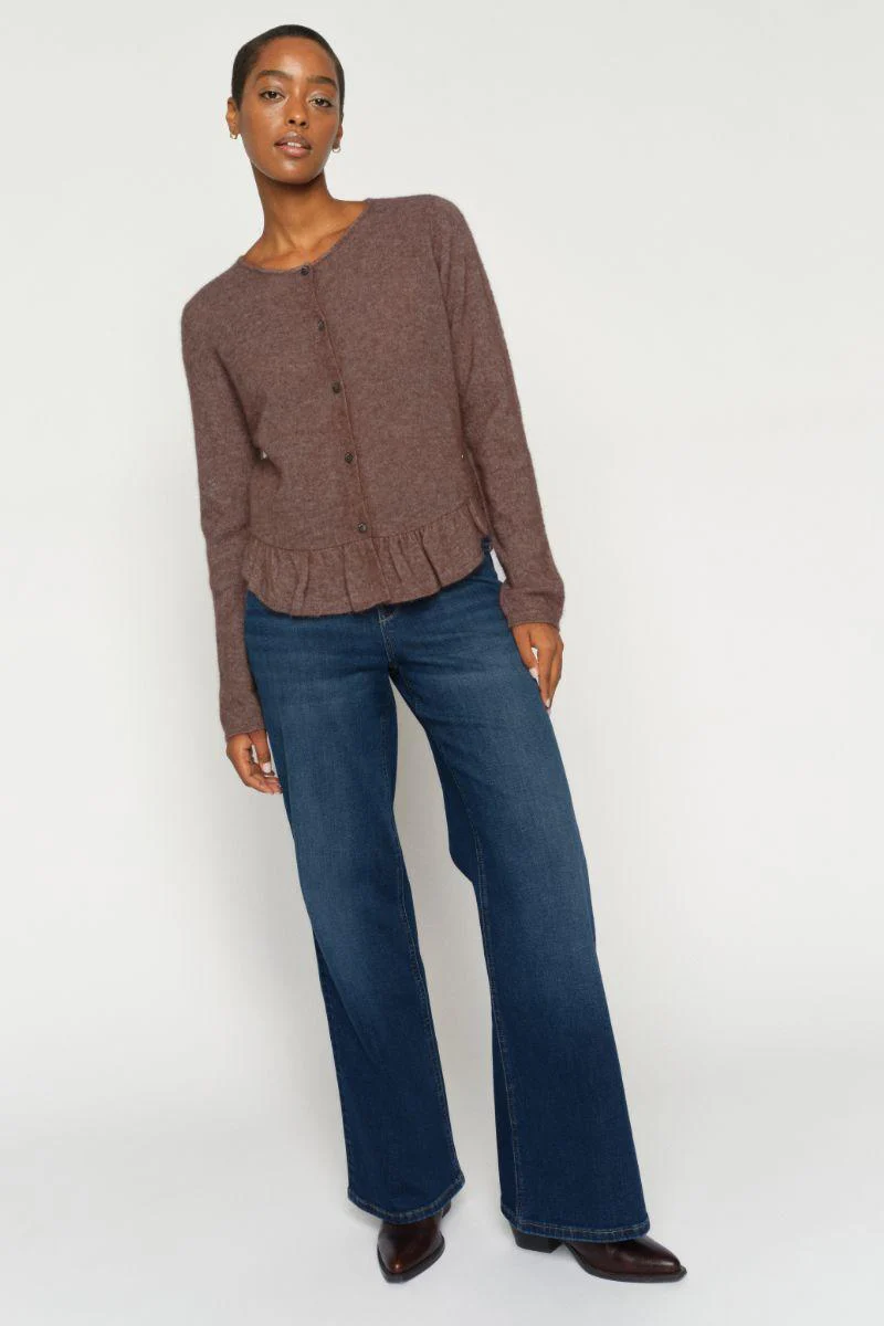 Dara Salute Jeans 32' | Dark Blue | Jeans fra Mos Mosh