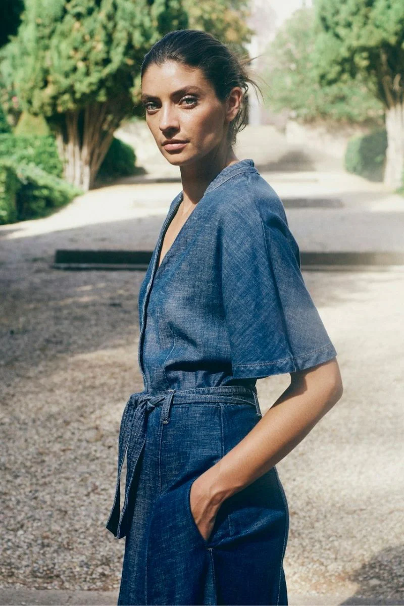 Eia Arge Dress | Dark Blue | Kjole fra Mos Mosh - Image 5