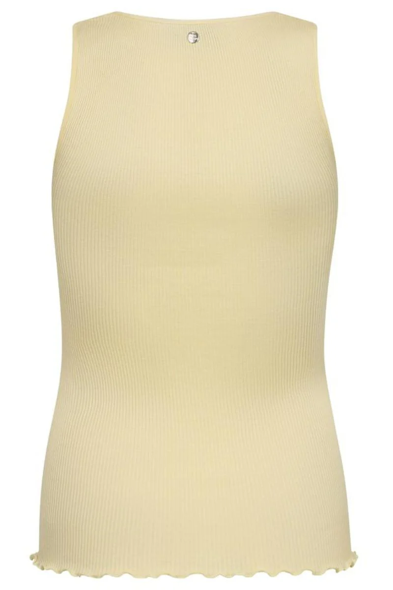 Elaine Seamless Silk Tank Top | French Vanilla | T-shirt fra Mos Mosh - Image 3