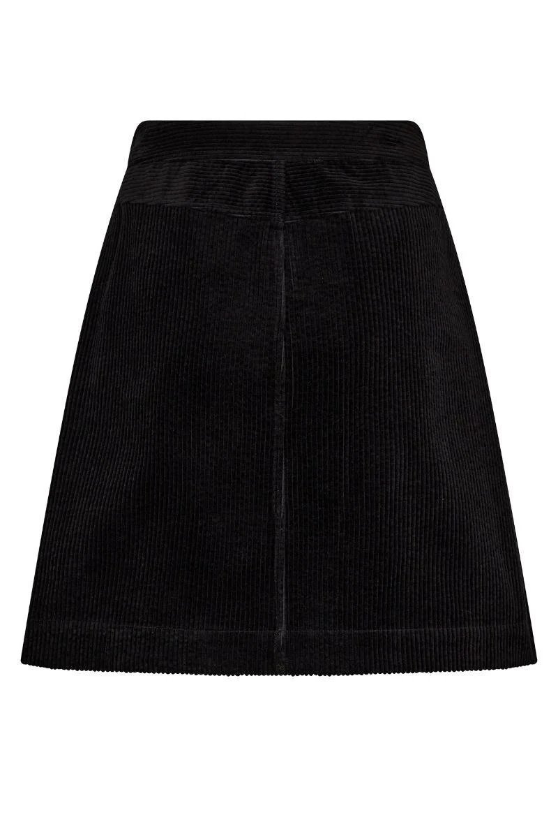 Elina Joana Skirt | Black | Nederdel fra Mos Mosh - Image 2