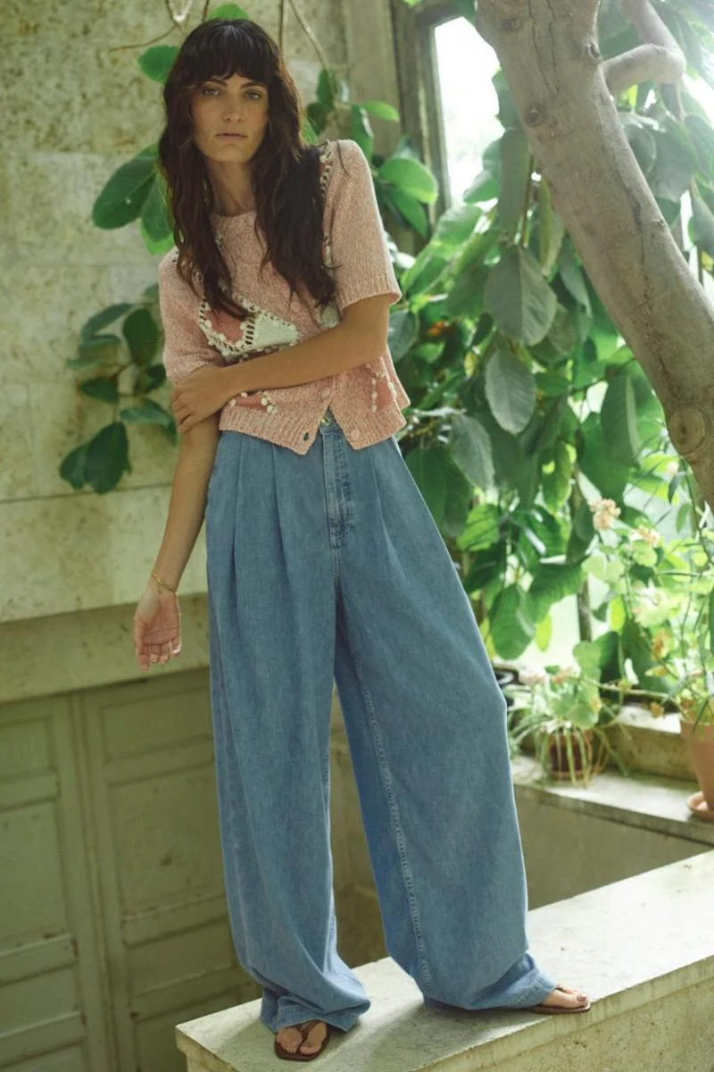 Elio SS Knit Cardigan | Peachy | Strik fra Mos Mosh - Image 7