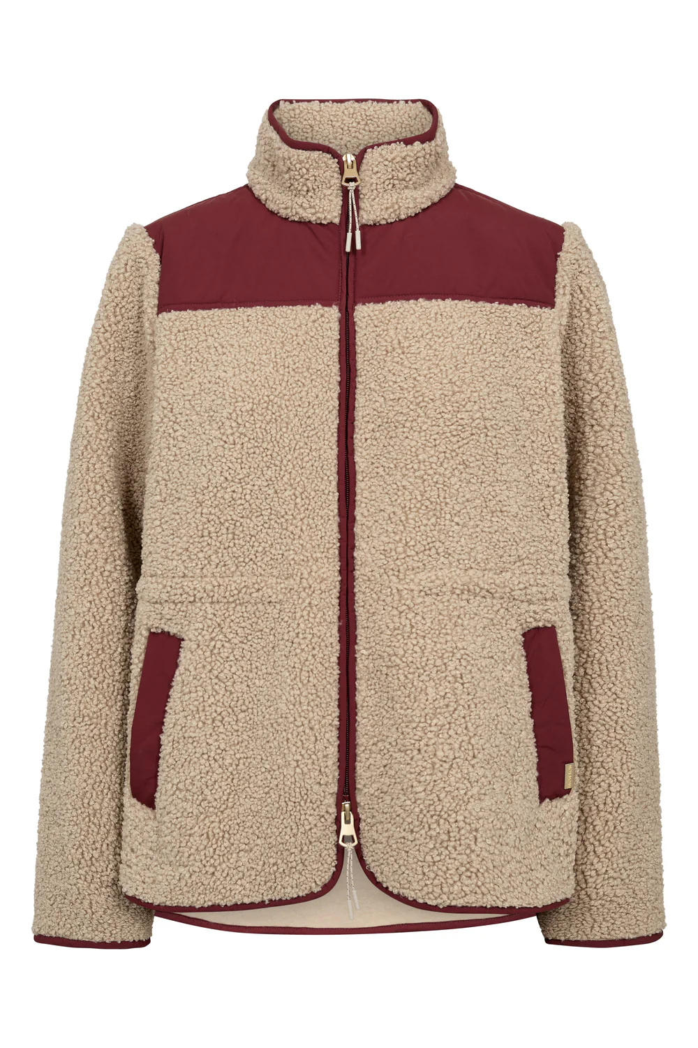 Elisa Eli Teddy Jacket | Cabernet | Jakke fra Mos Mosh - Image 2