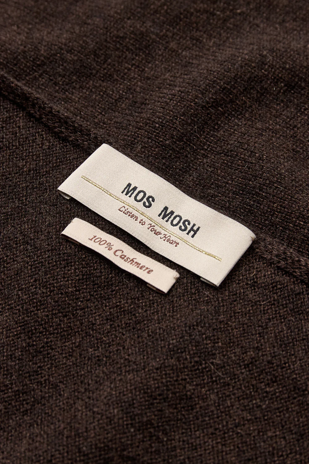 Enata Cashmere Knit Scarf | Delicioso | Accessories fra Mos Mosh - Image 3